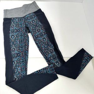 ATHLETA Leggings Tights Tapestry Chaturanga Town High Rise Workout XS #34349034